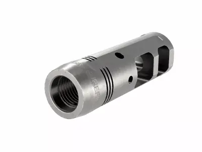 SUREFIRE PROCOMP Muzzle Brake 556 Low-poly 3D model