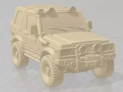 Suzuki Santana Radical Off Road Printable Car 3D print model