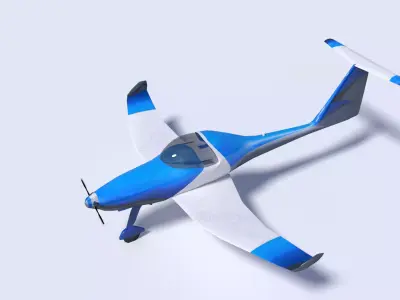 Airplane 3D model get