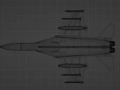 AIDC F-CK-1 Fighter  Taiwan 3D model