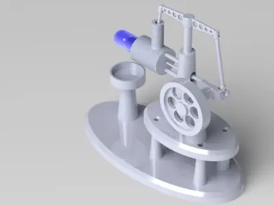 solidworks  part modelling and assembly 3D model