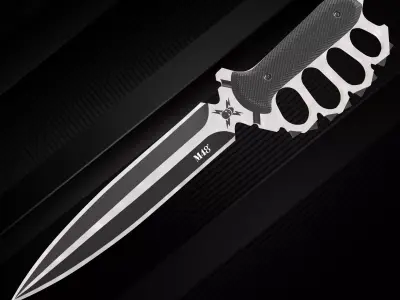 tactical knife Liberator Trench Low-poly 3D model