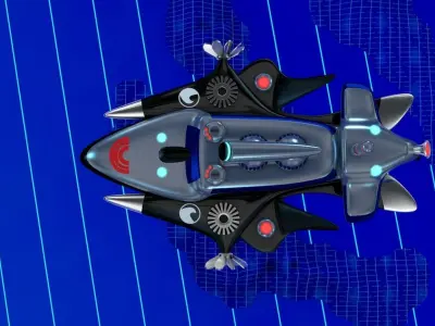 Harbor Seal Ship 3D model