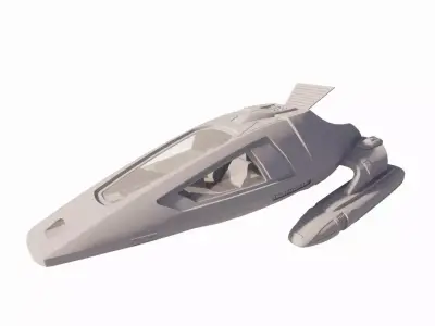 Spaceship-spacecraft-46 3D model