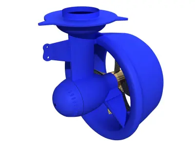 VOITH RADIAL PROPELLER  3D model