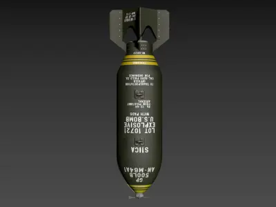 AN-M64-A1 3D model