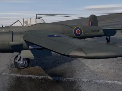 Bristol Brigand TF1 3D model