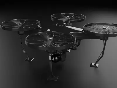 DRONE 3D model 24