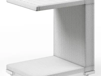 OVE Long Island 5 Pieces Coffee Table 3D model