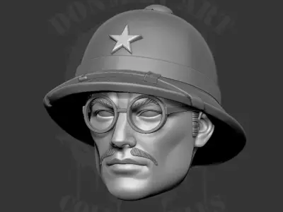 Sgt Misha GI Joe Fan Art STL Files For Action Figures 3D print model