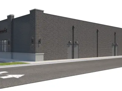 Retail-183 Retail Store 3D model
