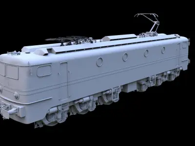 SNCF7100CC train 3D model