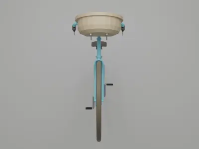 Bicycle Low-poly 3D model get