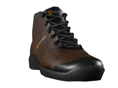 Safety Boots Low Poly Low-poly 3D model