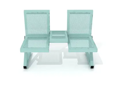 Hospital Bench 12 3D model