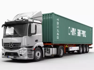 Mercedes Antos Container 3D model