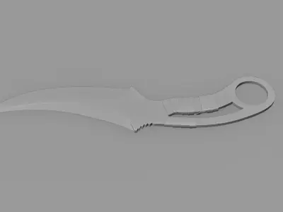 Fang Knife - Standoff 2  3D model