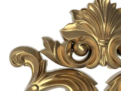  decorative pattern ready for 3D printing 3D model 487