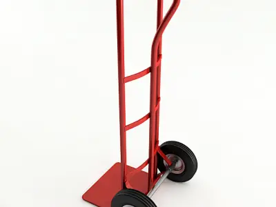 Hand Truck 3D model buy