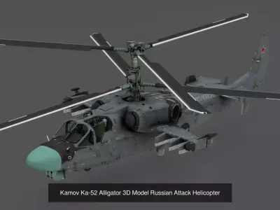 Attack and Utility Helicopter Bundle  5 Elite 3D Models 3D Model Pack