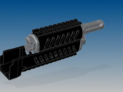 Upgrade parts 3D model