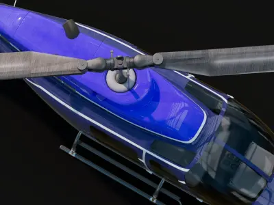 Helicopter 3D model 17