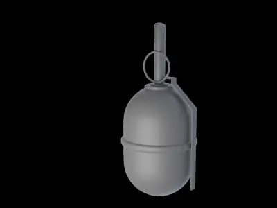 Grenade Free 3D model 3