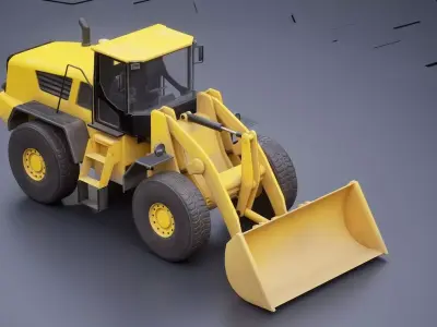 Wheel Loader 3D model