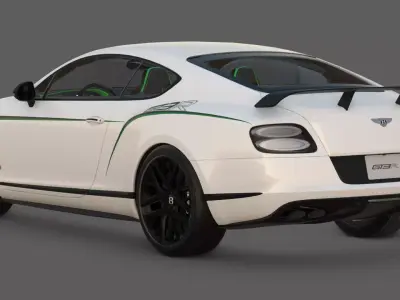 2015 Bentley Continental GT3-R 3D Model  3D model