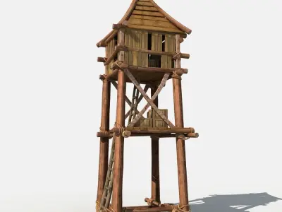 Guard Tower 3D model purchase