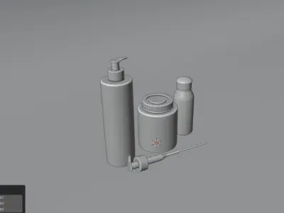 bottle models  3D model