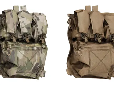FERRO CONCEPTS BANGER BACK PANEL  Low-poly 3D model