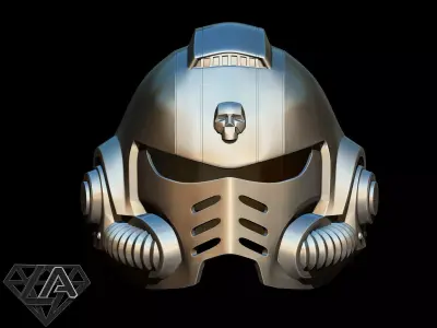 Wahammer SM helmet 3D print model