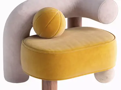 Postmodern Soleil Armchair   3D model