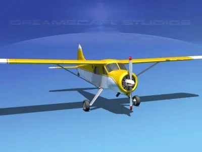 Dehaviland DH-2 Beaver SL03 3D model