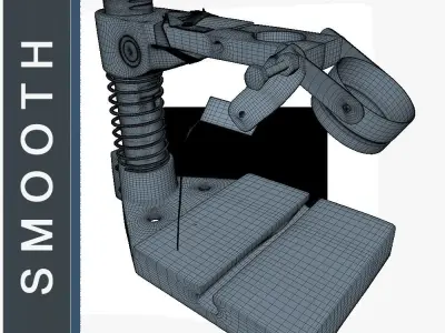 Fastening Middle SM 3D model