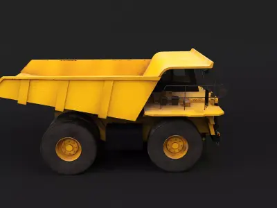 Modern Haul Truck 3D model