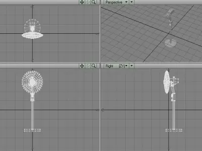 Fan - Standing 3D model