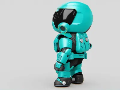 TOON TROOPER DEMO Rigged for Unreal Engine - Unity - MIXAMO Free 3D model