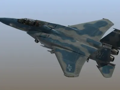 F15EX Eagle II USAF 3D model