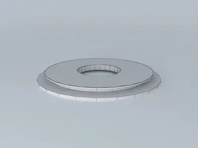 London Bus Terminal Free 3D model