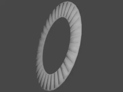 motorcycle clutchdisc 3D model