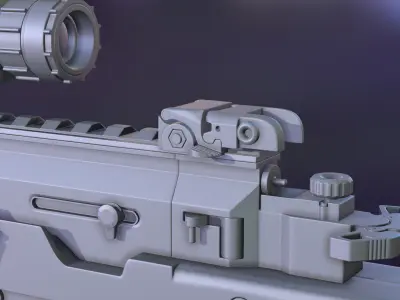 AWP Sniper 3D model