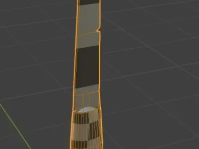 Crafted Blade Free low-poly 3D model