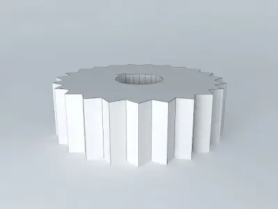 Lower gear Free 3D model