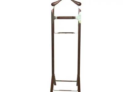 Coat Hanger 3D model Low-poly 3D model