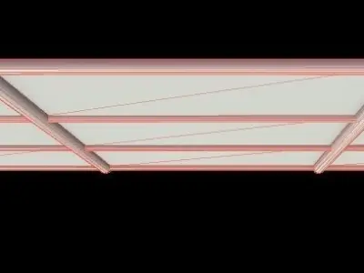 HIE Clean Barbed Wire N1 Low-poly 3D model