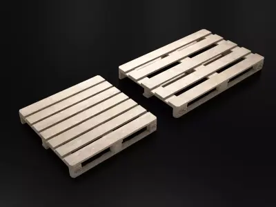 Pallet Low-poly 3D model get