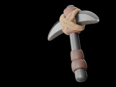 Axe Weapon 3D model purchase
