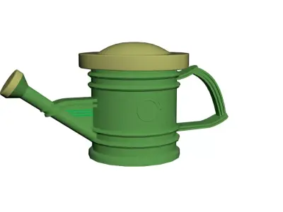 water can Free low-poly 3D model